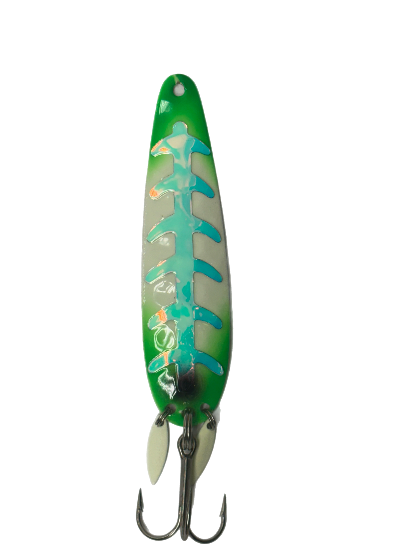 Carlson Rattlin’ Spoon Green Jeans RV Ladderback
