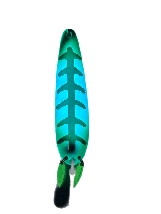 Carlson Rattlin’ Spoon Green Jeans RV Ladderback