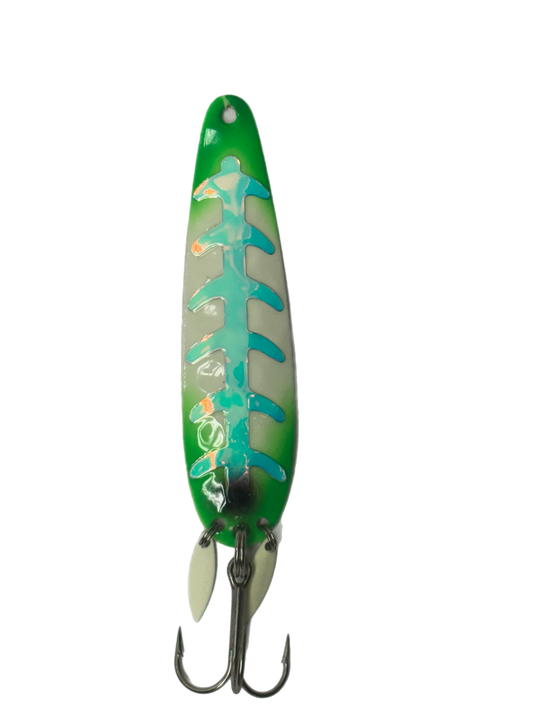 Carlson Rattlin’ Spoon Green Jeans RV Ladderback